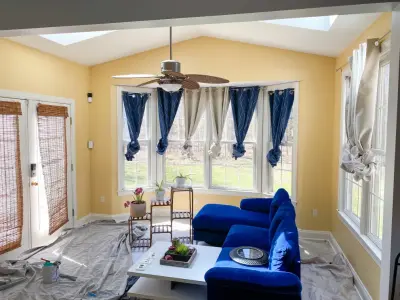 Sunroom Artwork — House Painting Services project by Sandco Construction & Landscaping