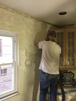 Interior Plaster Repair and Painting Project by Sweet Success Contractors Inc.