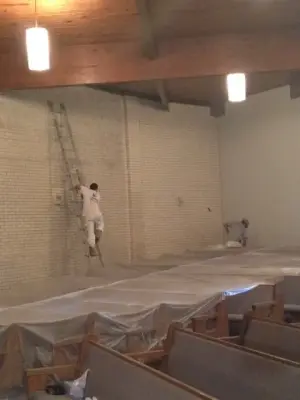 Sanctuary Interior Painting for the Local Church — House Painting Services project by Aztec Painting Inc.