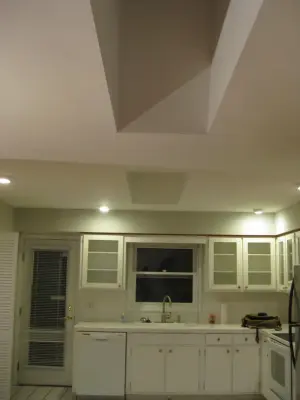 Interior repainting and minor deck staining — House Painting Services project by Blue Sky Painting