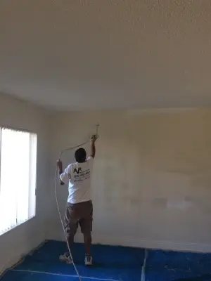 Ceiling coating — House Painting Services project by AVR Painting Services Inc.