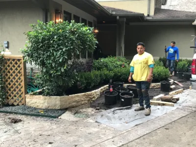 Tanglewood Bayou — Landscape Design project by FiveSTAR Landscape in Houston