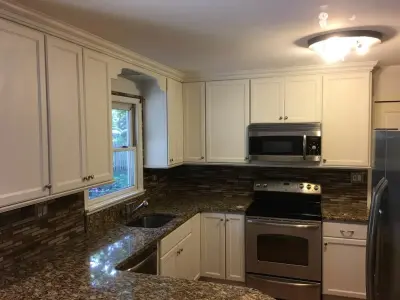 Kitchen Cabinet Transformation: Before and After by CertaPro Painters Of Princeton
