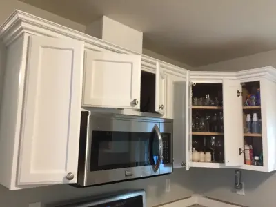 Cabinet Refurbishing for the Kitchen by North Shore Painting Services