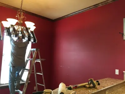 Culinary Space Renovation — House Painting Services project by Fresh Coat Of Edmond
