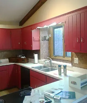 Culinary Space Revamp — House Painting Services project by Clark's Painting