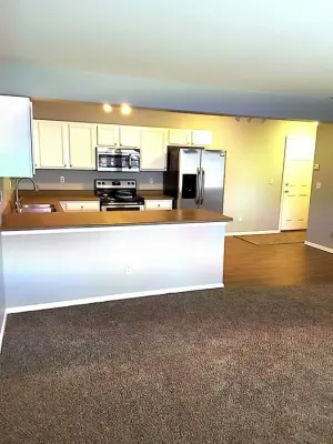 Cabinet Repainting and Countertop Renovation — House Painting Services project by Adirondack Painting Company