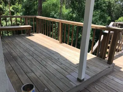 Exterior Painting of Lake House by Chavez Unique Painting