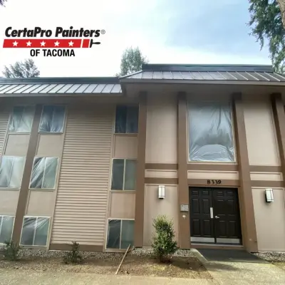Lakewood Facade — House Painting Services project by CertaPro Painters Of Tacoma