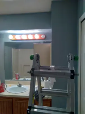 Sagamore Hills Restrooms — House Painting Services project by Magical Maintenance Services