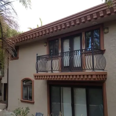 Mediterranean Exterior for Malibu Residence — House Painting Services project by CertaPro Painters Of Santa Monica