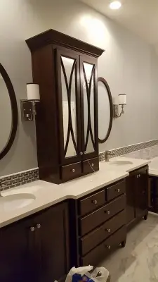 Primary bathroom — House Painting Services project by Motivation Painting Services LLC