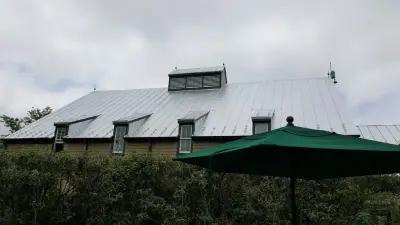 Baltimore Golf Club Metal Roofing Transformation by Certapro Painters NE MD