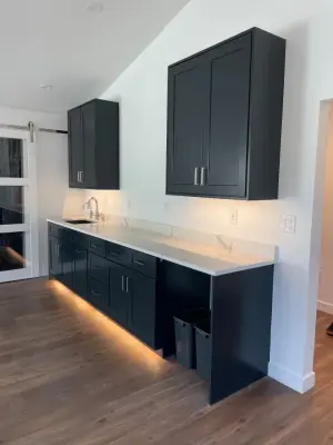 Contemporary Home Extension — House Painting Services project by Illuminate Cabinet Painting LLC