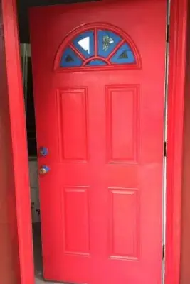 Red Front Door — House Painting Services project by Gonzalez Painting & Home Improvement