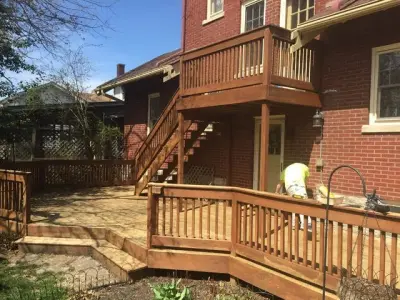 Deck Refinishing — House Painting Services project by My Three Sons Professional Painting