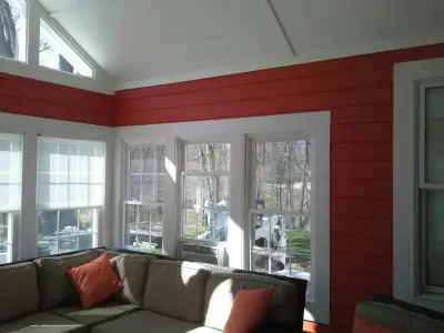 Crimson Decor by D. Howard Painting