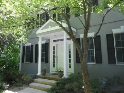 Charcoal Facade by D. Howard Painting