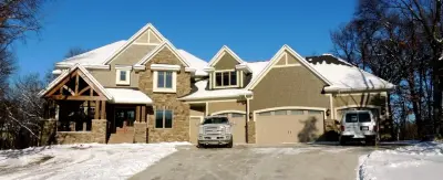 Andover, MN - Painting and Finishing of New Build Home by Roell Painting Company