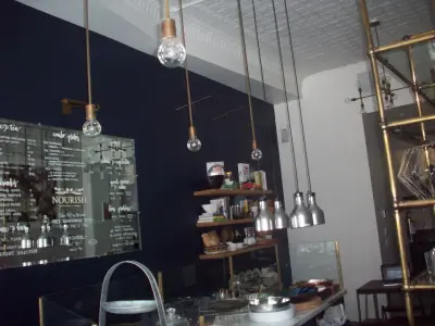 Nourish Eatery by JF Decor | Wallpaper Installation