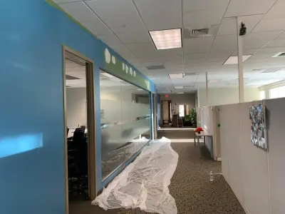 Workspace Color Refresh — House Painting Services project by AVR Painting Services Inc.