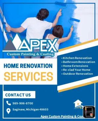 workspace — House Painting Services project by Apex Custom Painting & Coating Llc
