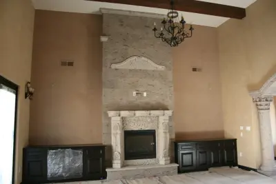 Indoor Fireplaces and Living Spaces — House Painting Services project by 360 Painting Of Albuquerque