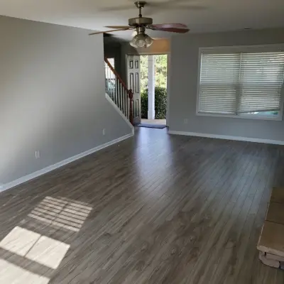 Flooring Renovation — House Painting Services project by Claxton Professional Remodeling