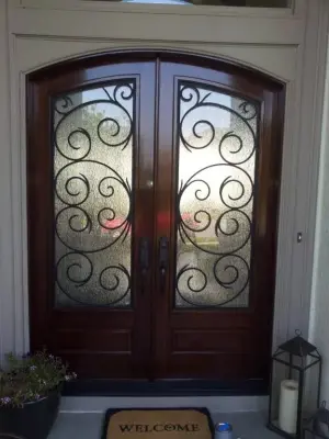 Entrance Door Completion by Christopher Painting LLC