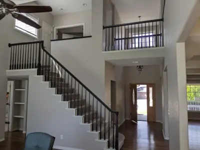 Modern Stairs and Walls — House Painting Services project by Surface Works