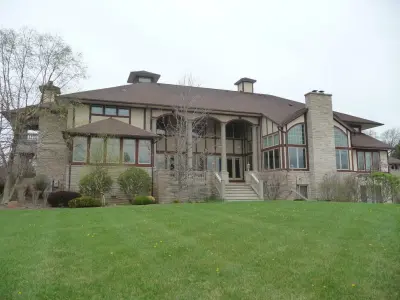 Walter's Path Modern Residence - Outside — House Painting Services project by CertaPro Of Ann Arbor, MI