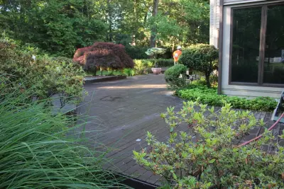 Deck and Fence Staining for Outdoor Spaces — House Painting Services project by Four Golden Brothers INC