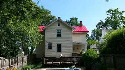 Colorful Historic Metal Roof — House Painting Services project by Xpert Custom Painting