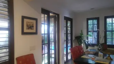 Refurbished Metal and Previously Flaking Doors — House Painting Services project by Walls R Us Painting