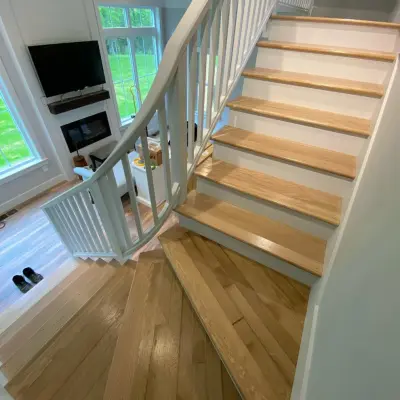 Unique Attributes | Staircase — House Painting Services project by Epic Painting