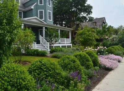 Queen Anne Victorian Garden — Landscape Design project by GLDesigns in Fort Washington