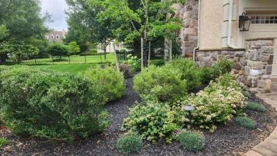 Contemporary Front Garden by GLDesigns