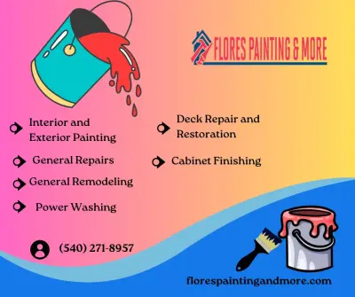 Flores Painting & More - Drywall Installation & Repair in Dayton, VA