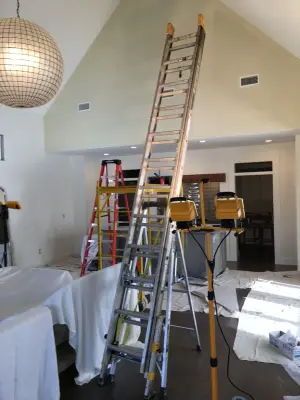 Living Room Painting — House Painting Services project by Steven Marstron Dresser