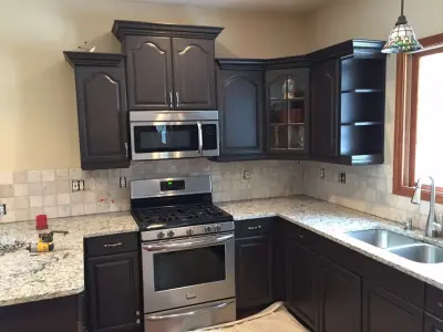 Culinary Storage Units — House Painting Services project by Creations By Brian