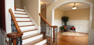 Entryway and Staircase — House Painting Services project by Lakewood Painting