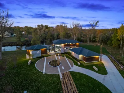 Ann Arbor Modern Serenity — Landscape Design project by Great Oaks Landscape Associates Inc.