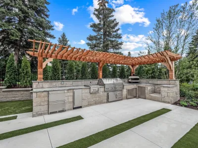 Dynamic Retreat — Landscape Design project by Great Oaks Landscape Associates Inc.