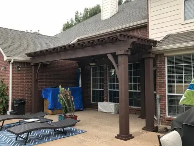 Pergola Refinish 2 by Chavez Unique Painting