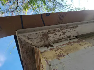 Pershing Exterior Brick Project — House Painting Services project by Benoit Custom Paint
