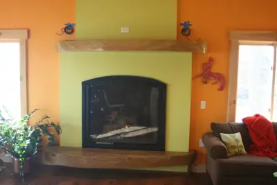 Golden Stone Sandstone by Color Craftsmen: Fireplace Makeovers