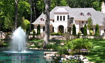 Waterfeatures — Landscape Design project by Great Oaks Landscape Associates Inc.