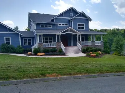 Veranda and Railing System — House Painting Services project by CertaPro Painters - East Tennessee