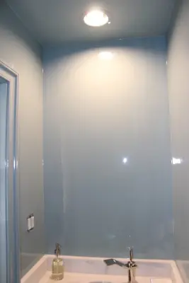 European Fine Paints Powder Room by Jason Bertoniere Painting Contractor