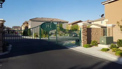 Presidio Heights Access Gates and Swimming Pool Fence — House Painting Services project by Paintworks By Swenson LLC